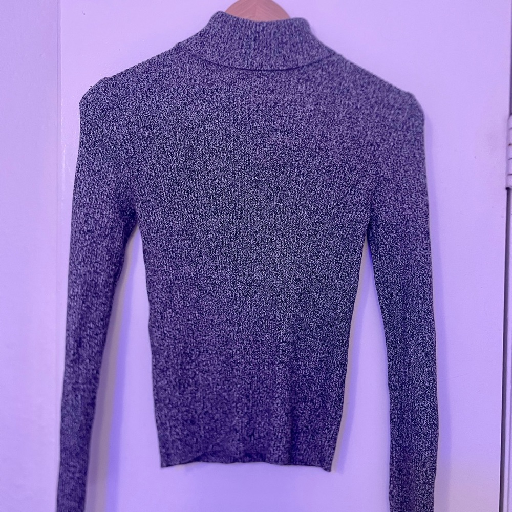 Reference Point Petite Small gray turtleneck